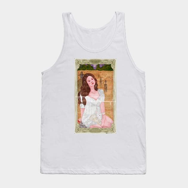 The Virgin / HALLOWEEN CARD Tank Top by RobertRedART